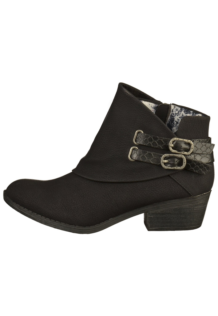 Blowfish Stiefelette Lederimitat Schwarz - surf4shoes