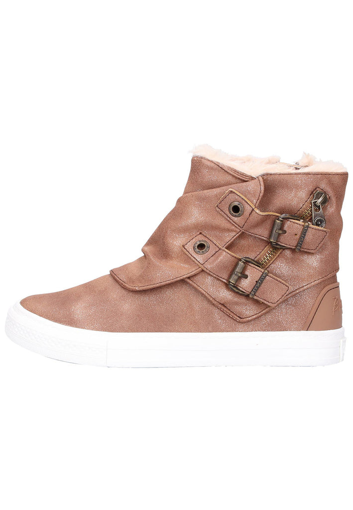 Blowfish Stiefelette Lederimitat Bronze - surf4shoes