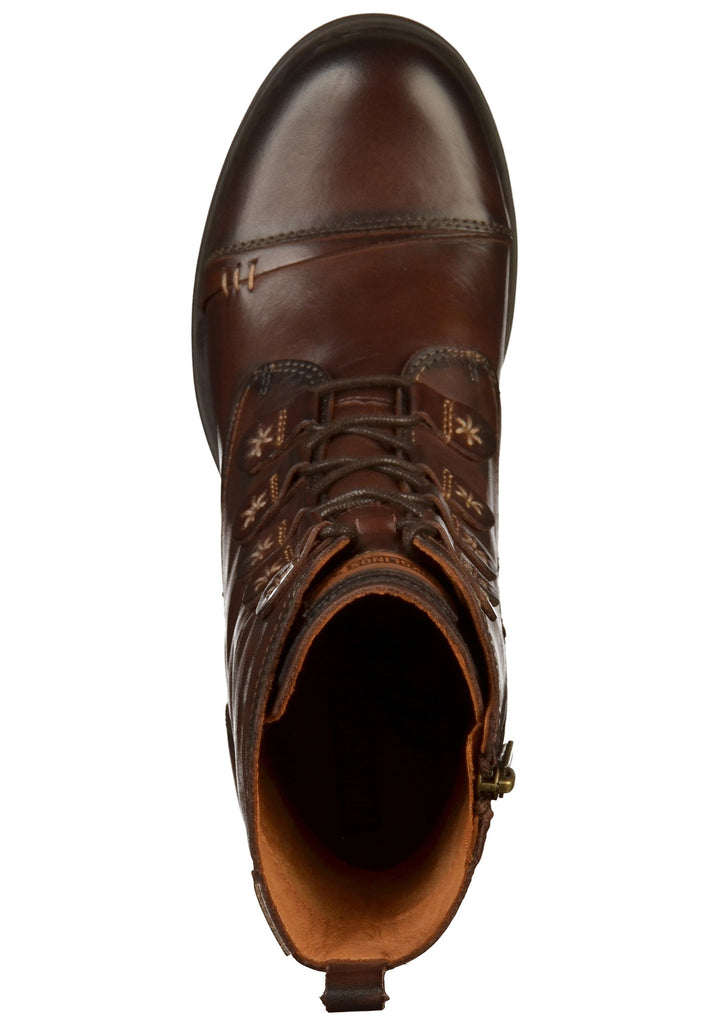 Pikolinos Stiefelette Leder Dunkelbraun - surf4shoes