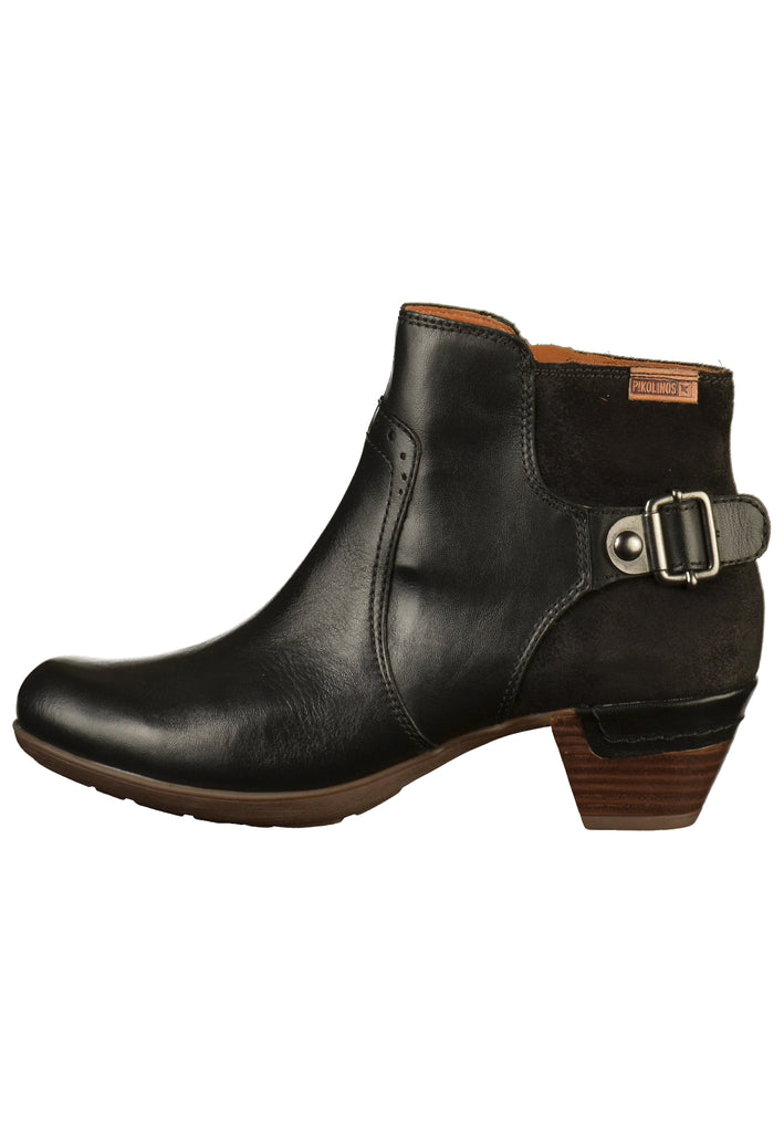 Pikolinos Stiefelette Leder Schwarz - surf4shoes