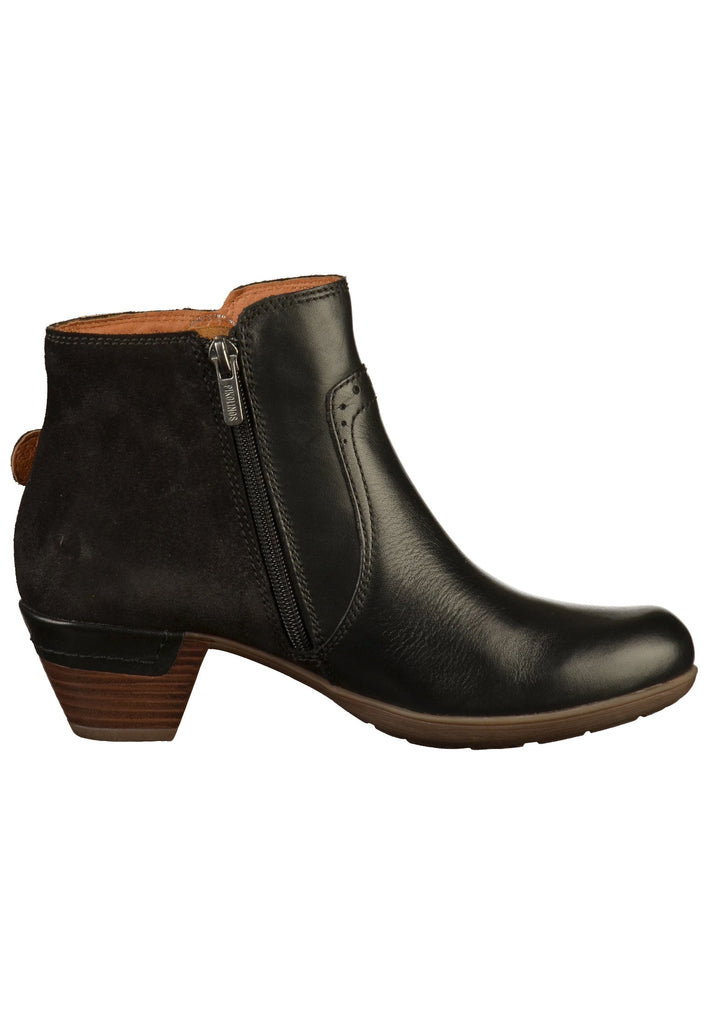 Pikolinos Stiefelette Leder Schwarz - surf4shoes