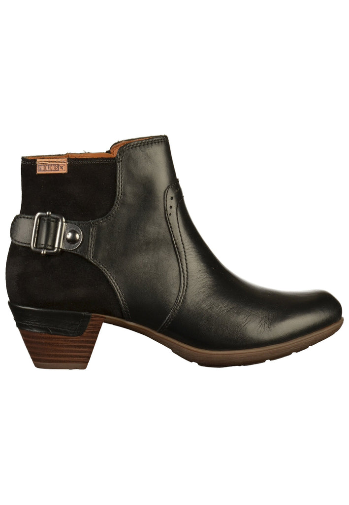 Pikolinos Stiefelette Leder Schwarz - surf4shoes
