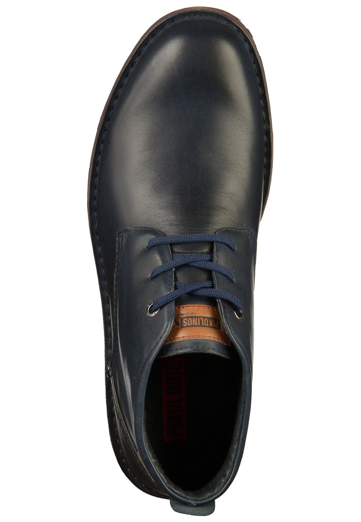 Pikolinos Halbschuhe Leder Blau - surf4shoes