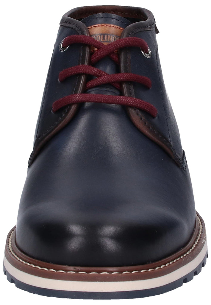 Pikolinos Halbschuhe Leder Blau - surf4shoes