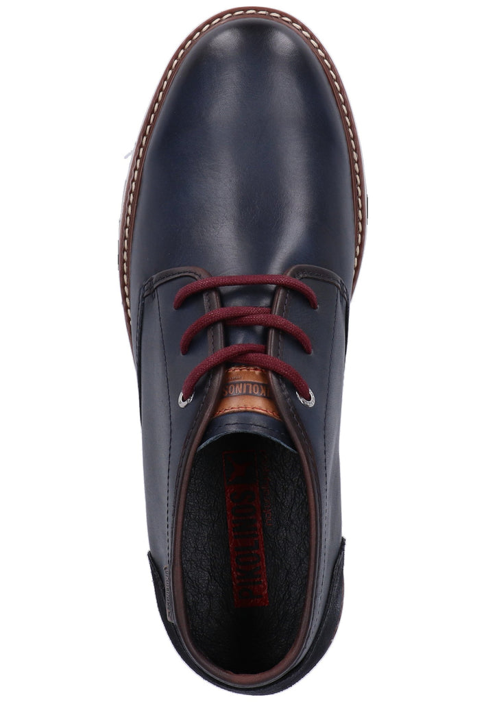 Pikolinos Halbschuhe Leder Blau - surf4shoes