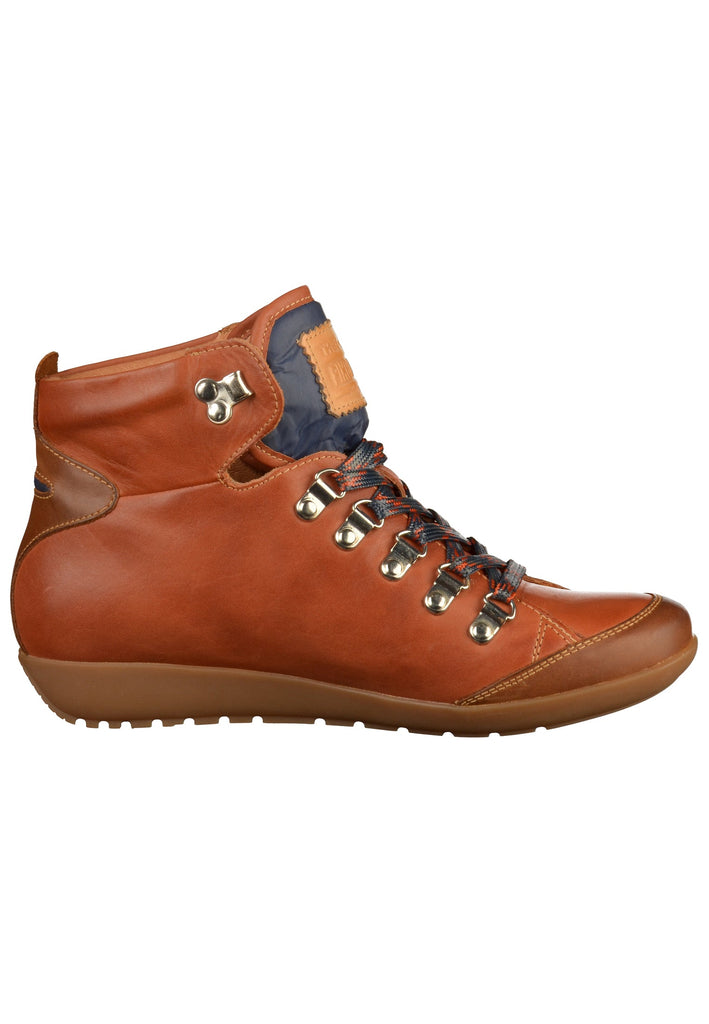 Pikolinos Stiefelette Leder Cognac - surf4shoes
