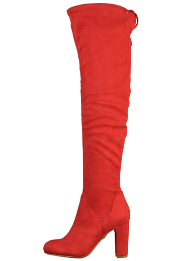 Buffalo Stiefel Textil Rot - surf4shoes