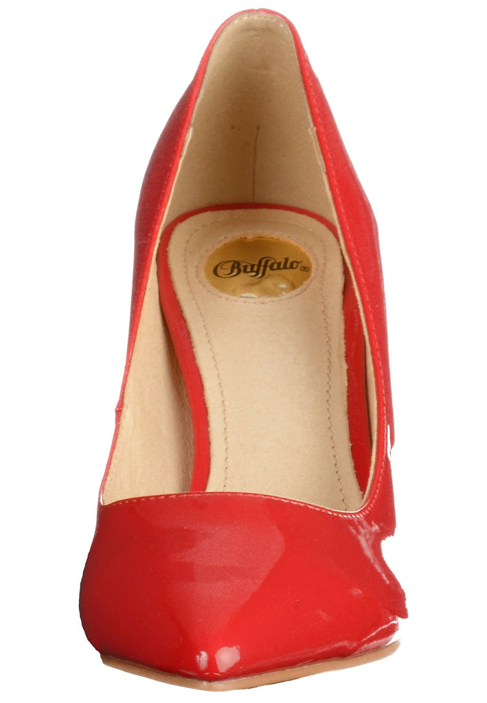 Buffalo Pumps Lederimitat Rot - surf4shoes