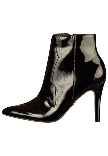 Buffalo Stiefelette Lederimitat Schwarz - surf4shoes