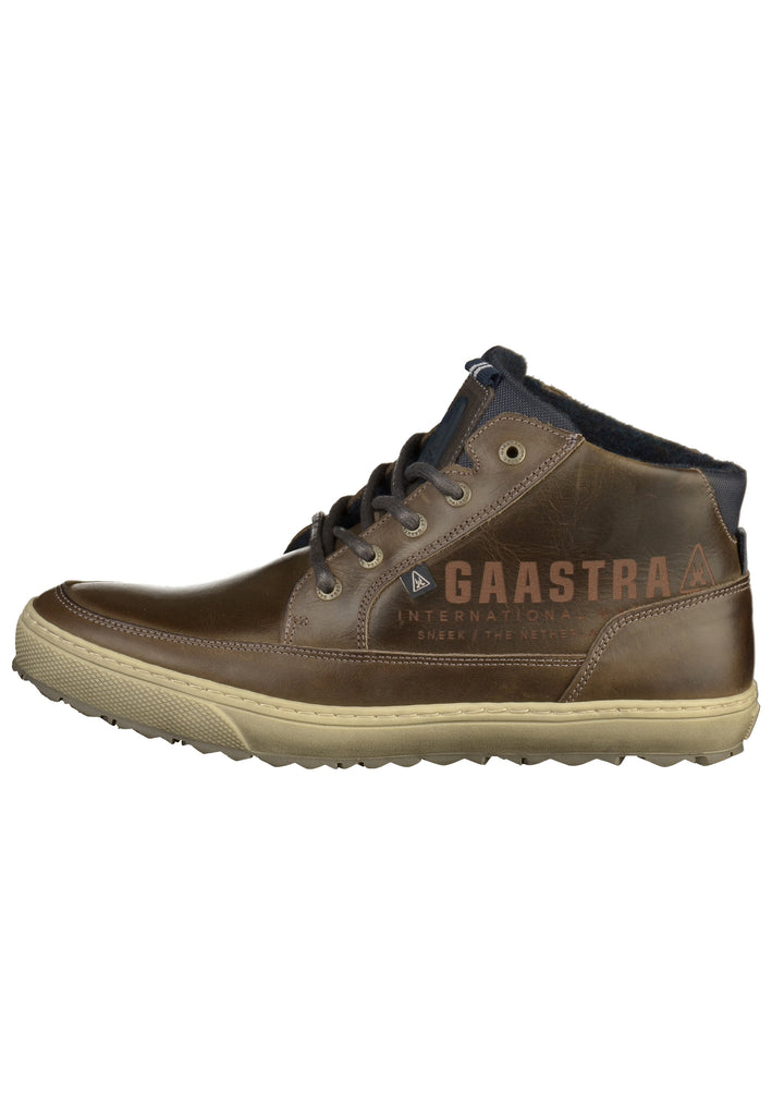 Gaastra Sneaker Leder Dunkelgrau - surf4shoes
