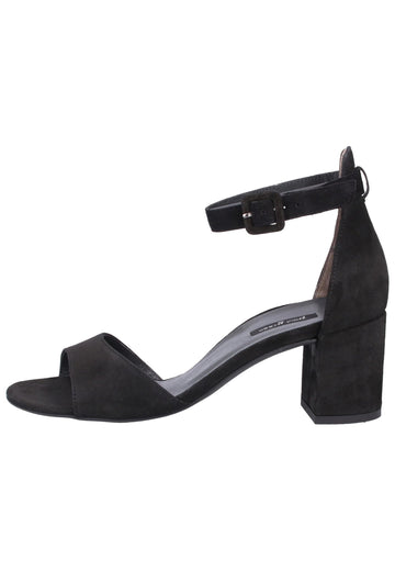 Paul Green Sandalen Leder Schwarz - surf4shoes
