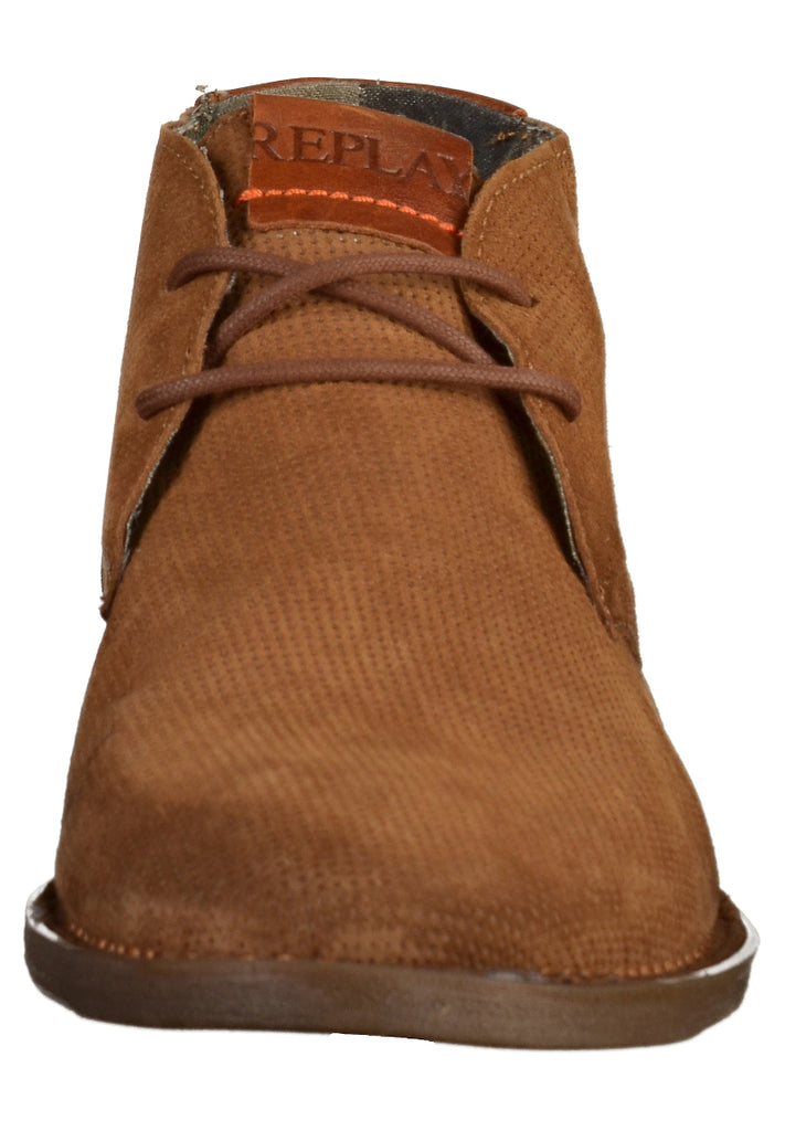 Replay Halbschuhe Leder Tan - surf4shoes