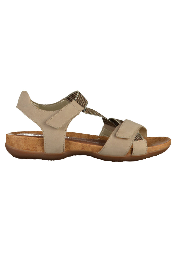 Remonte Sandalen Leder Grau - surf4shoes
