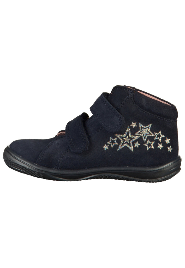 Richter Halbschuhe Veloursleder Blau - surf4shoes