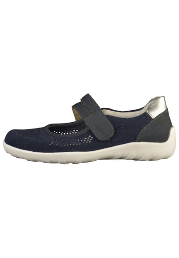 Remonte Ballerinas Leder Dunkelblau - surf4shoes