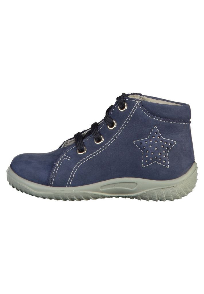 Richter Halbschuhe Leder Blau - surf4shoes