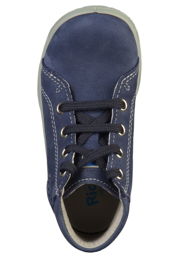 Richter Halbschuhe Leder Blau - surf4shoes