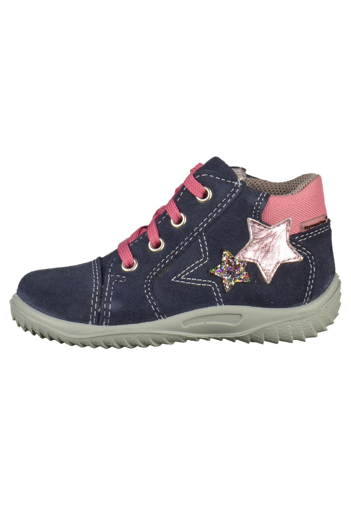 Richter Sneaker Veloursleder Blau - surf4shoes