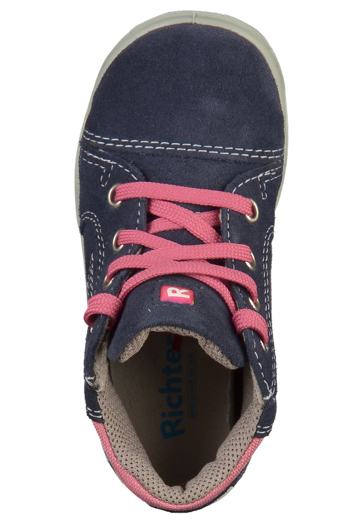 Richter Sneaker Veloursleder Blau - surf4shoes