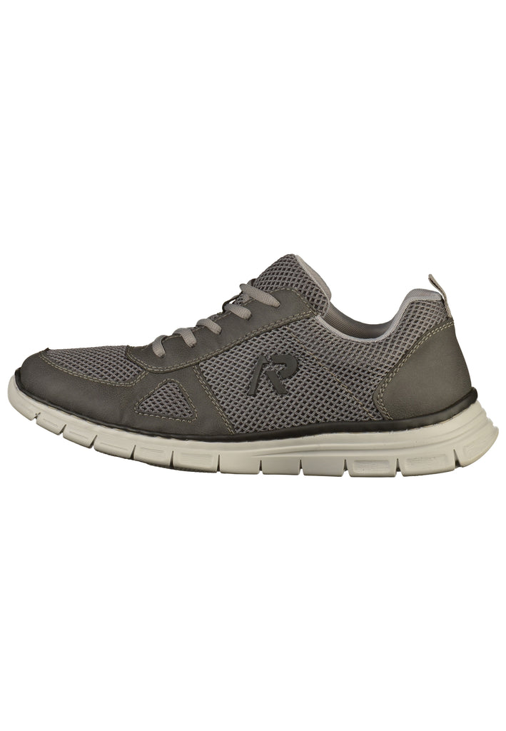 Rieker Sneaker Lederimitat Grau - surf4shoes