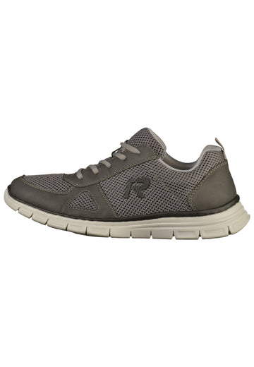 Rieker Sneaker Lederimitat Grau - surf4shoes