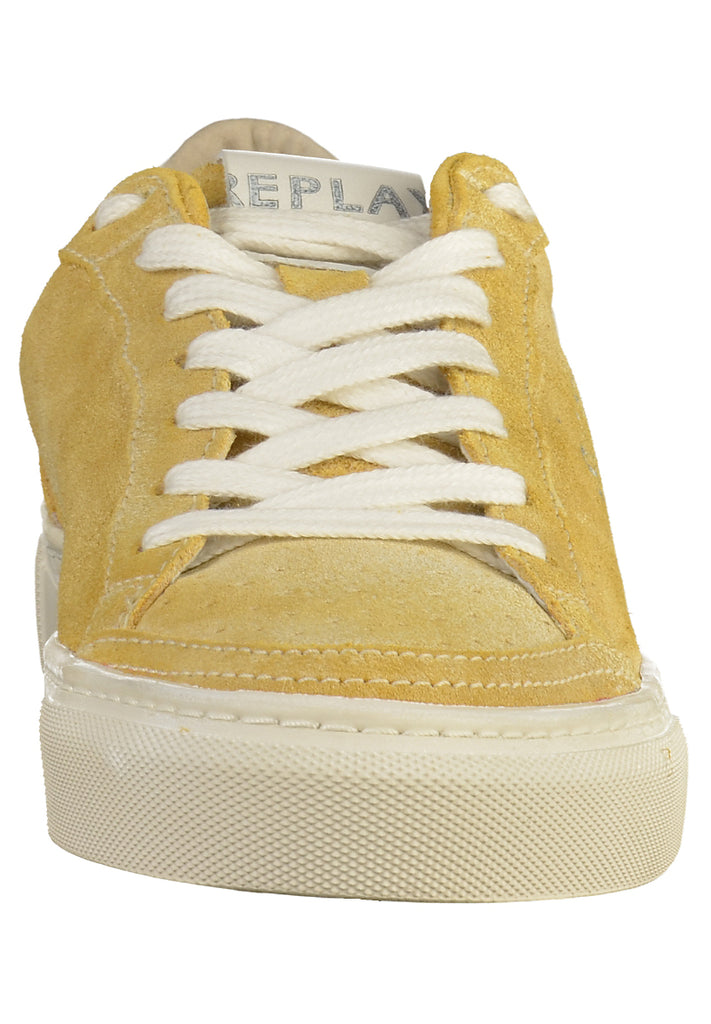 Replay Sneaker Leder Gelb - surf4shoes