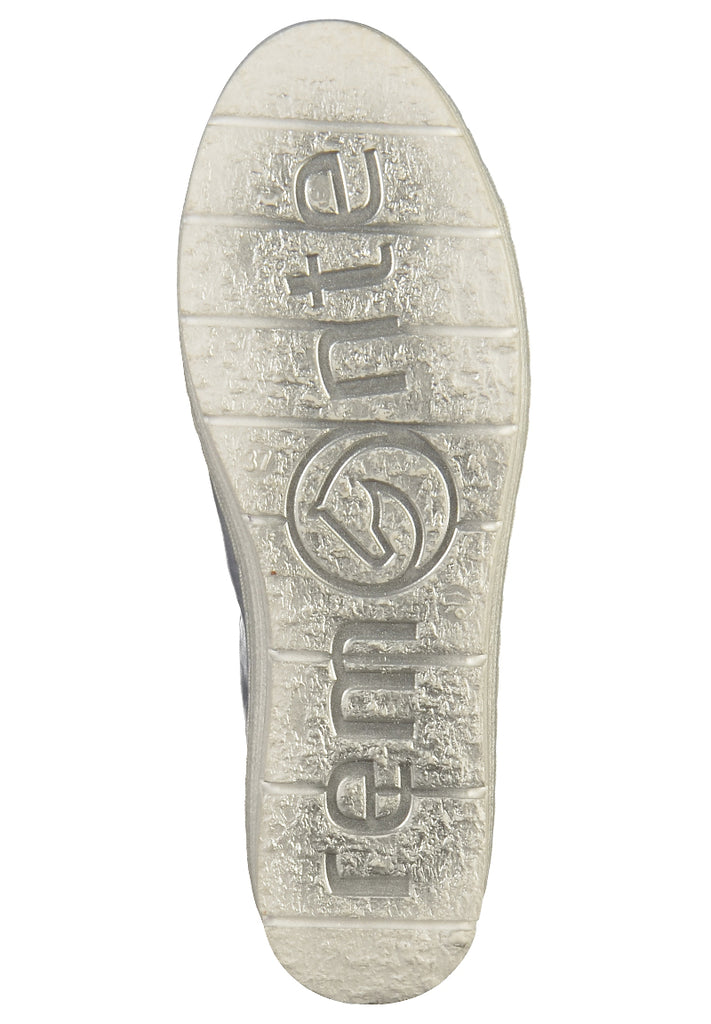 Remonte Halbschuhe Leder Blau - surf4shoes