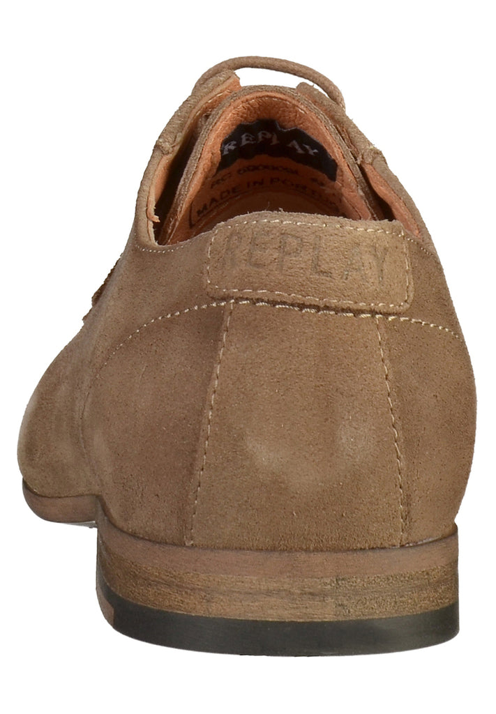 Replay Halbschuhe Leder Beige - surf4shoes