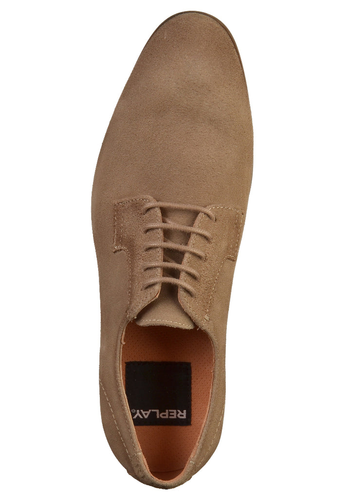 Replay Halbschuhe Leder Beige - surf4shoes
