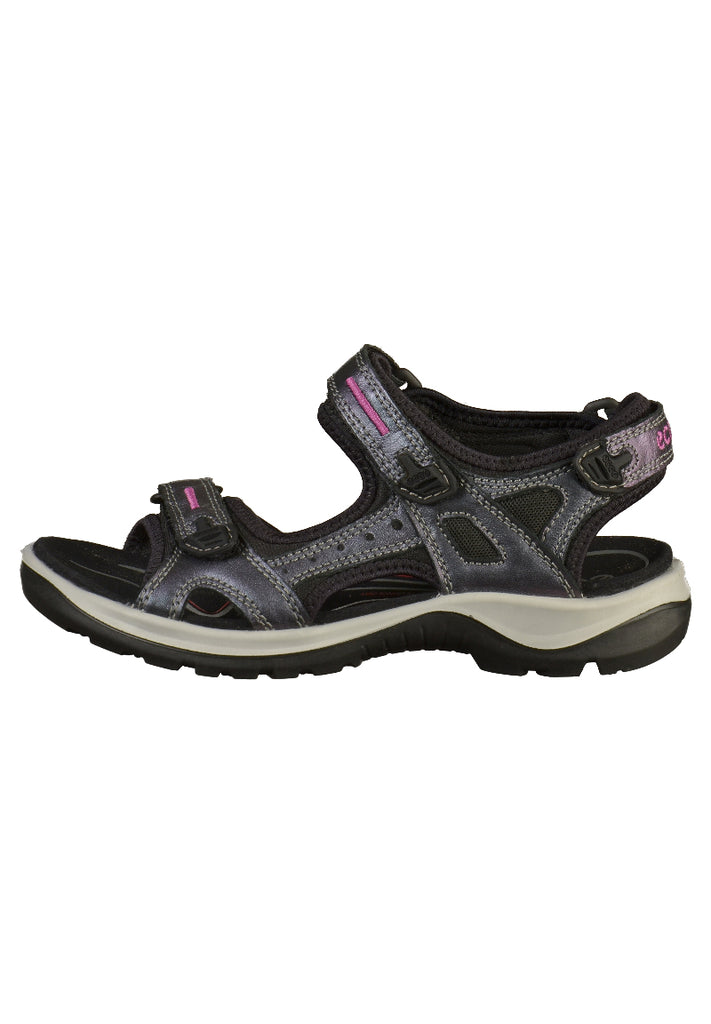 ecco Sandalen Leder/Textil Lila - surf4shoes