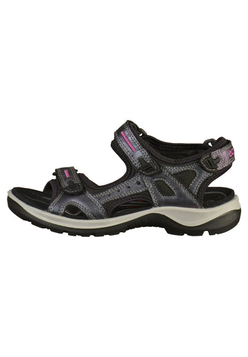 ecco Sandalen Leder/Textil Lila - surf4shoes