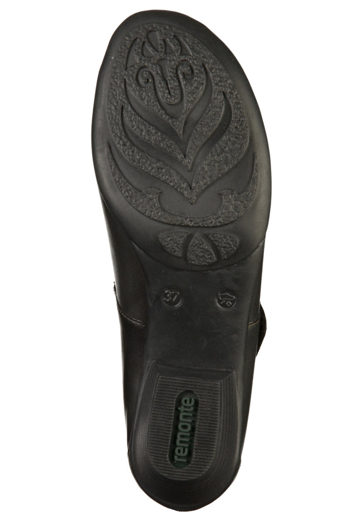 Remonte Pumps Glattleder Schwarz - surf4shoes