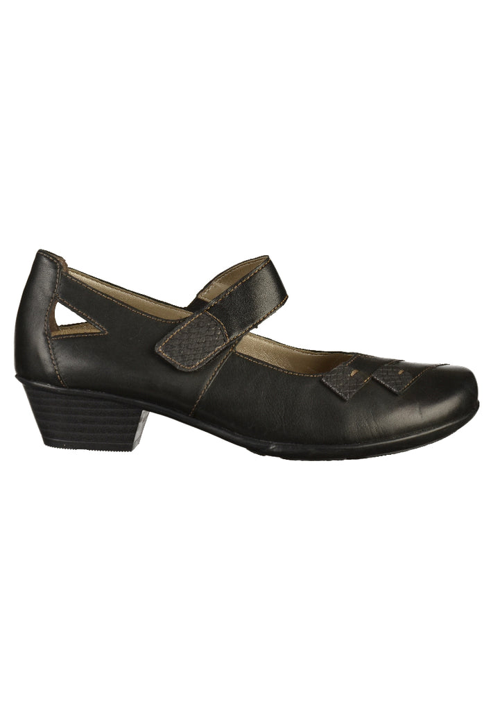 Remonte Pumps Glattleder Schwarz - surf4shoes