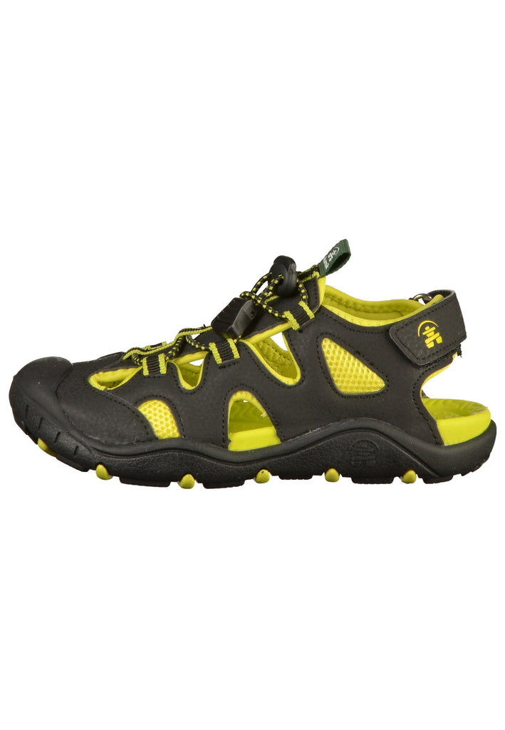 Kamik Sandalen Lederimitat/Textil Schwarz - surf4shoes