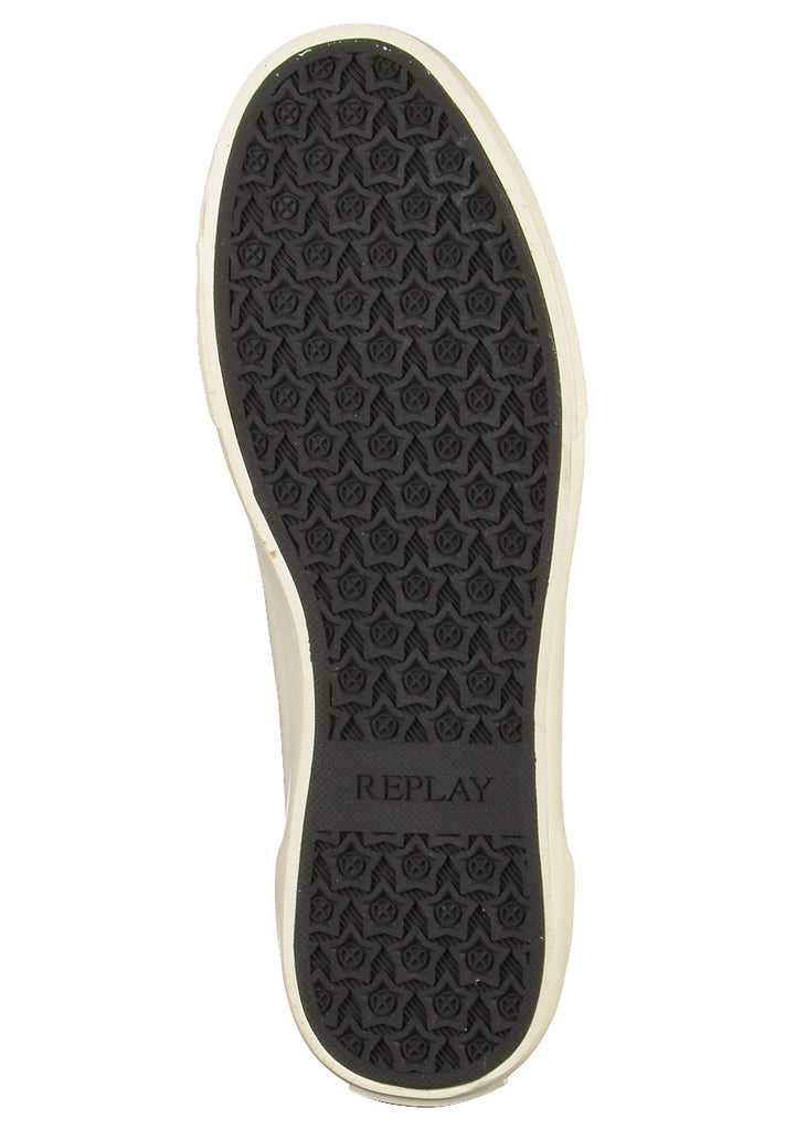 Replay Sneaker Textil Weiß - surf4shoes