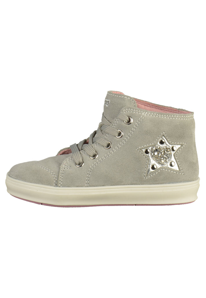 Richter Sneaker Veloursleder Hellgrau - surf4shoes