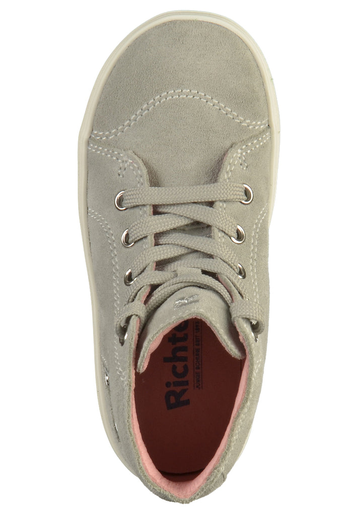 Richter Sneaker Veloursleder Hellgrau - surf4shoes