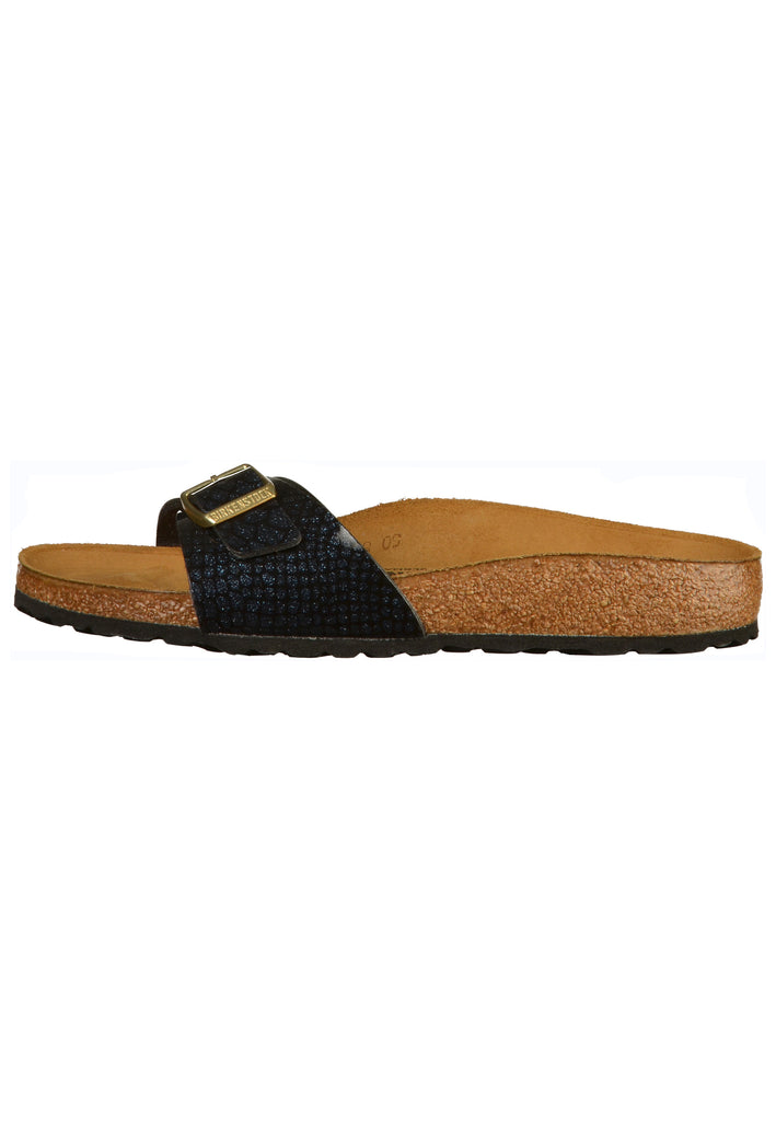 Birkenstock Pantoletten Birko-Flor Magic Snake Black - surf4shoes