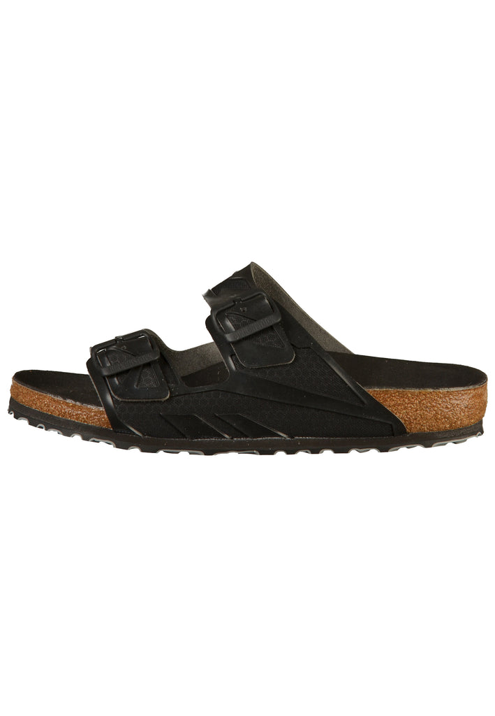 Birkenstock Pantoletten Mikrofaser Rubberized Black - surf4shoes