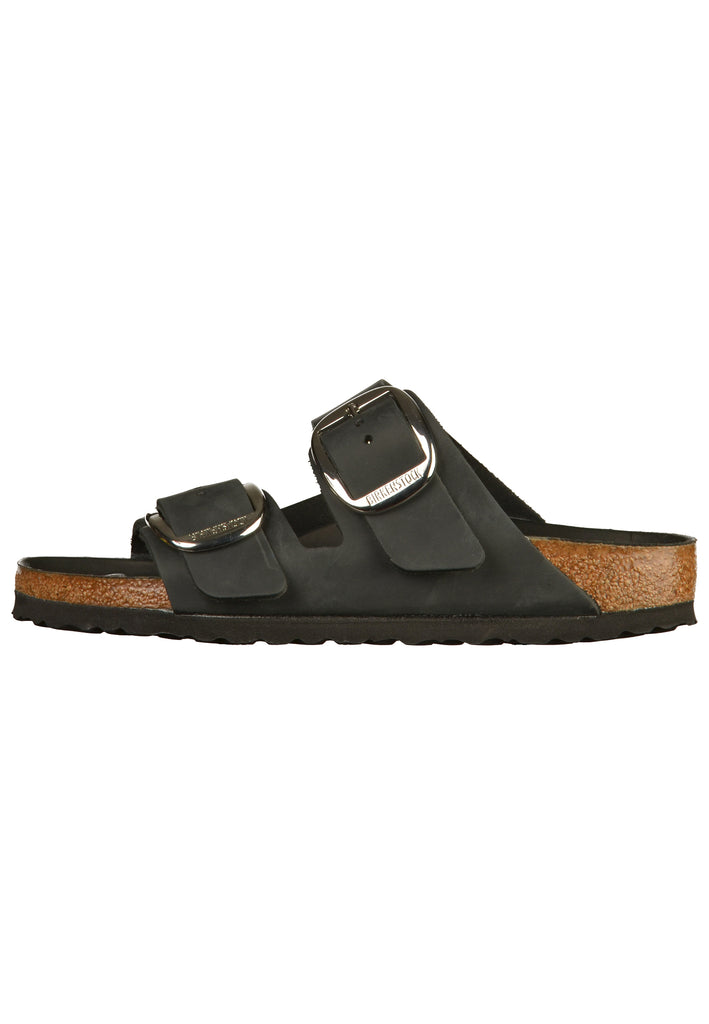 Birkenstock Pantoletten Fettleder Black - surf4shoes