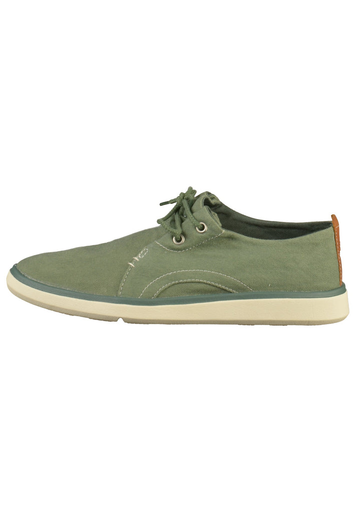 Timberland Halbschuhe Leder/Textil Grün - surf4shoes