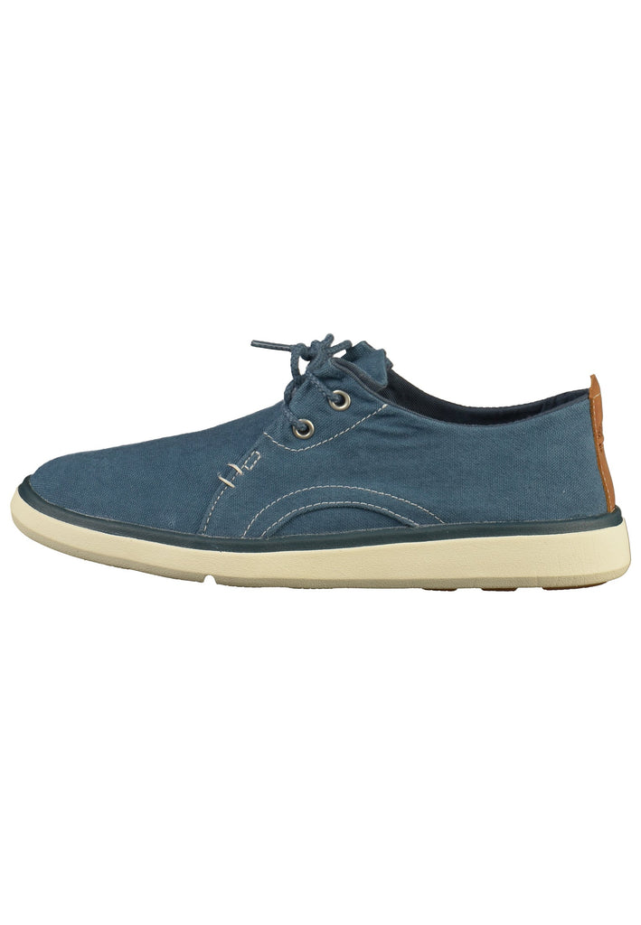 Timberland Halbschuhe Leder/Textil Navy - surf4shoes