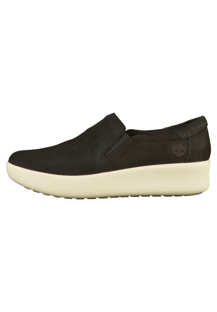 Timberland Slipper Leder Schwarz - surf4shoes
