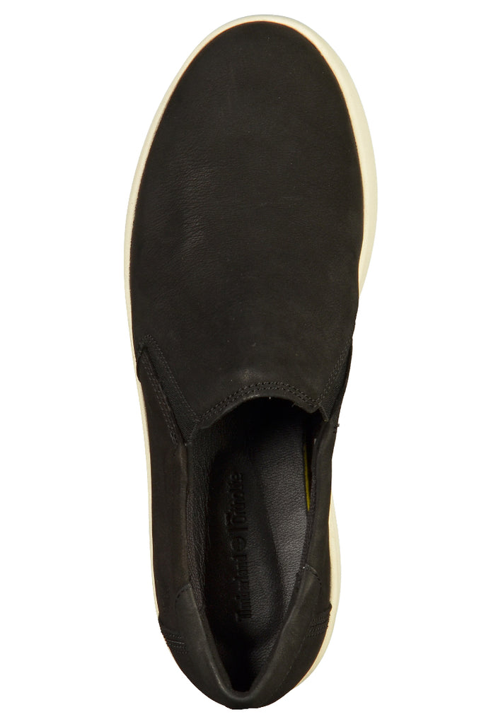 Timberland Slipper Leder Schwarz - surf4shoes