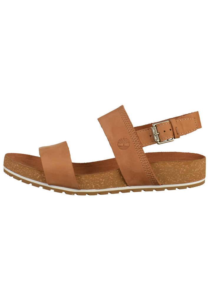 Timberland Sandalen Lederimitat Hellbraun - surf4shoes