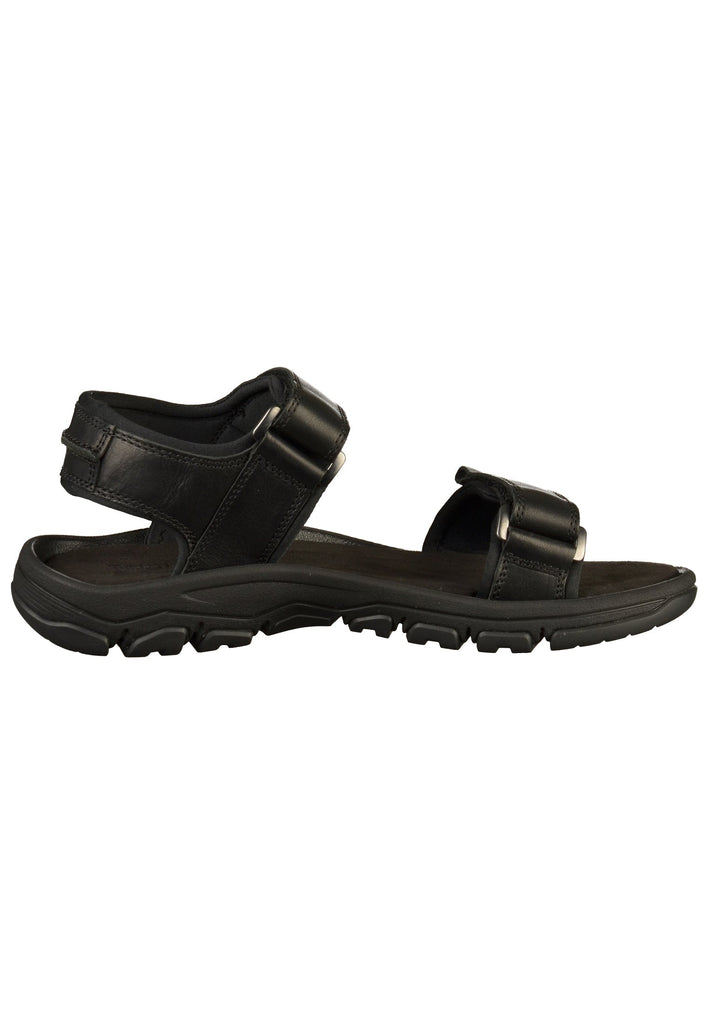 Timberland Sandalen Leder/Textil Schwarz - surf4shoes