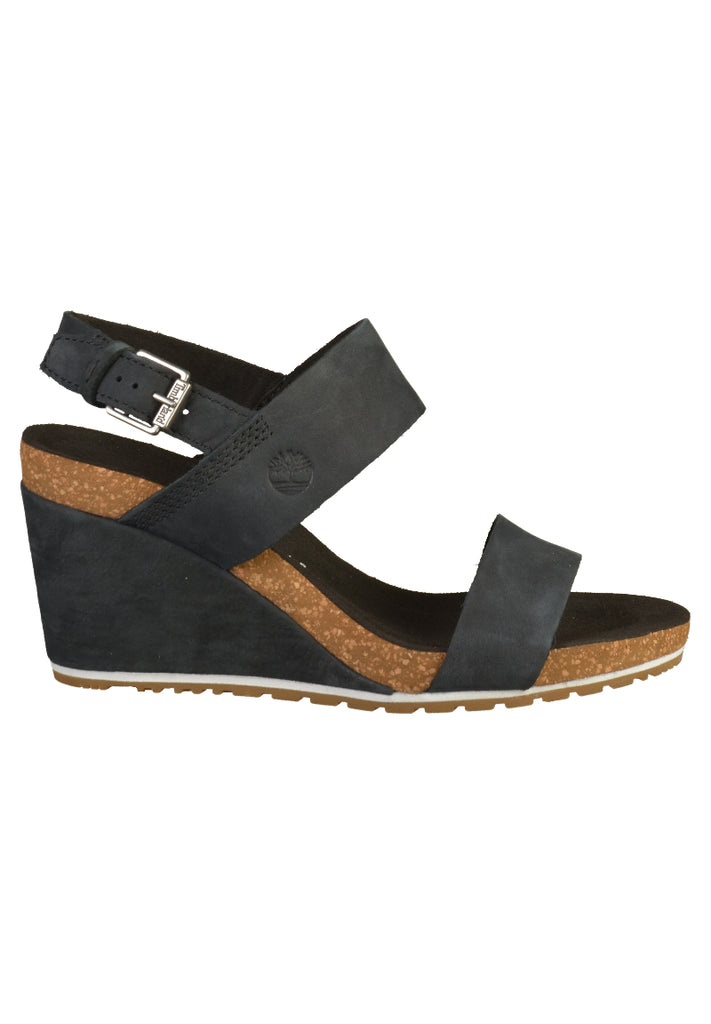 Timberland Sandalen Leder Schwarz - surf4shoes