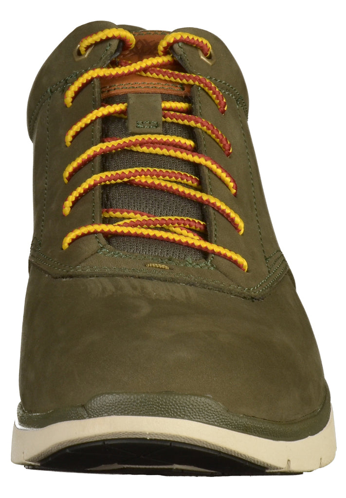 Timberland Halbschuhe Leder/Textil Grün - surf4shoes