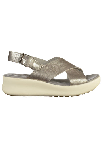 Timberland Sandalen Leder Silber - surf4shoes