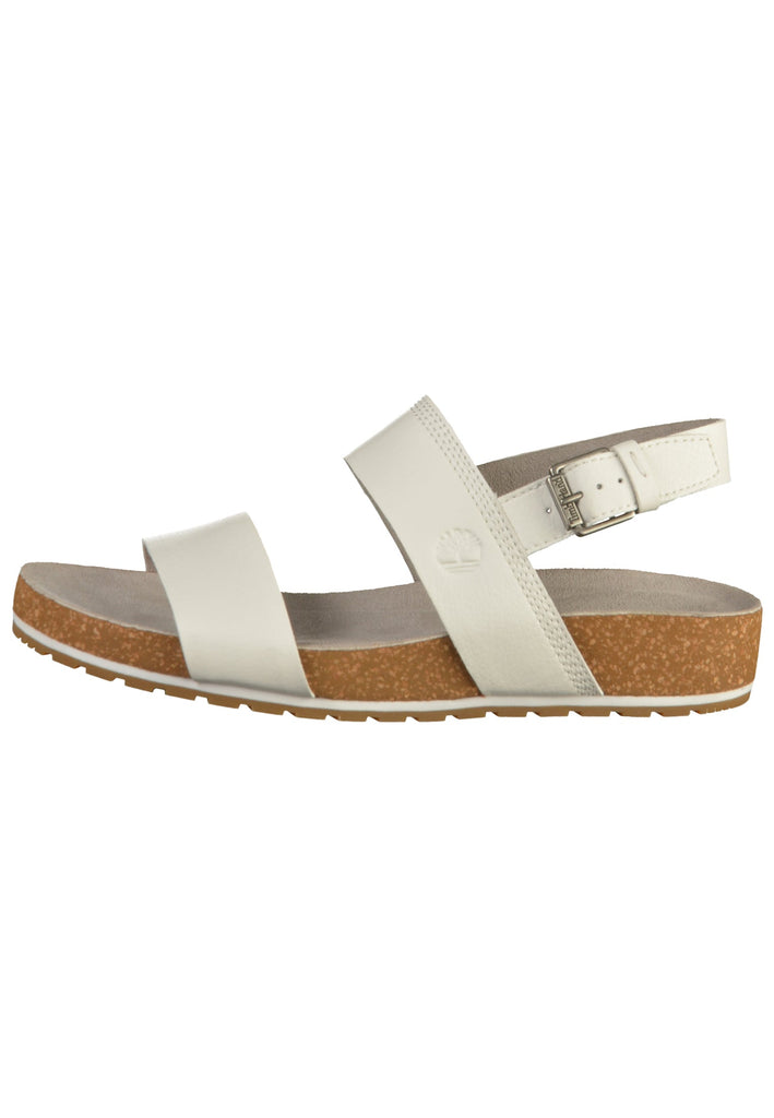 Timberland Sandalen Lederimitat Weiß - surf4shoes